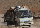 Profughi di Yabroud, in Siria