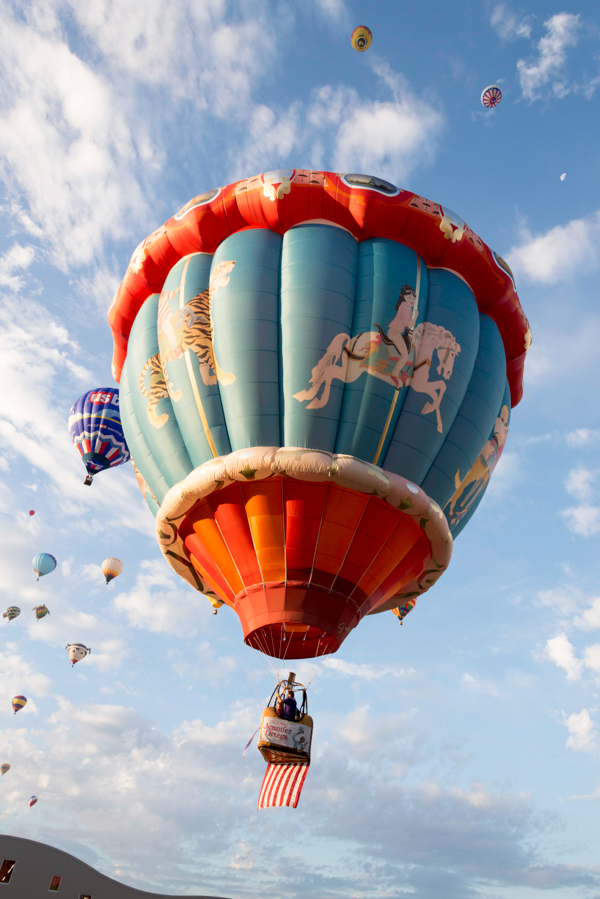 Le bellissime mongolfiere del festival di Albuquerque Le bellissime mongolfiere del festival di Albuquerque