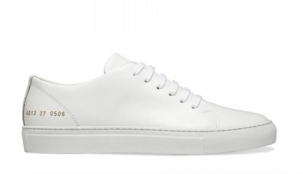 sneakers bianche pelle uomo