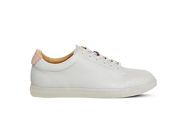 sneakers bianche pelle uomo