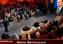 Berlusconi contro Giannini di Repubblica a Ballarò