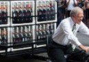 Letterman e la bici "ecologica" a Coca-Cola