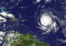 I tre uragani sull'Atlantico