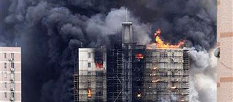 L'incendio di Shanghai, 42 morti
