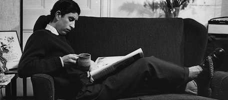 20th June 1969: Charles, Prince of Wales relaxing in his study at Cambridge University. (Photo by Hulton Archive/Central Press/Getty Images)