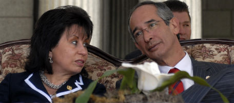 Il divorzio del presidente del Guatemala