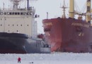 Le navi intrappolate nel ghiaccio