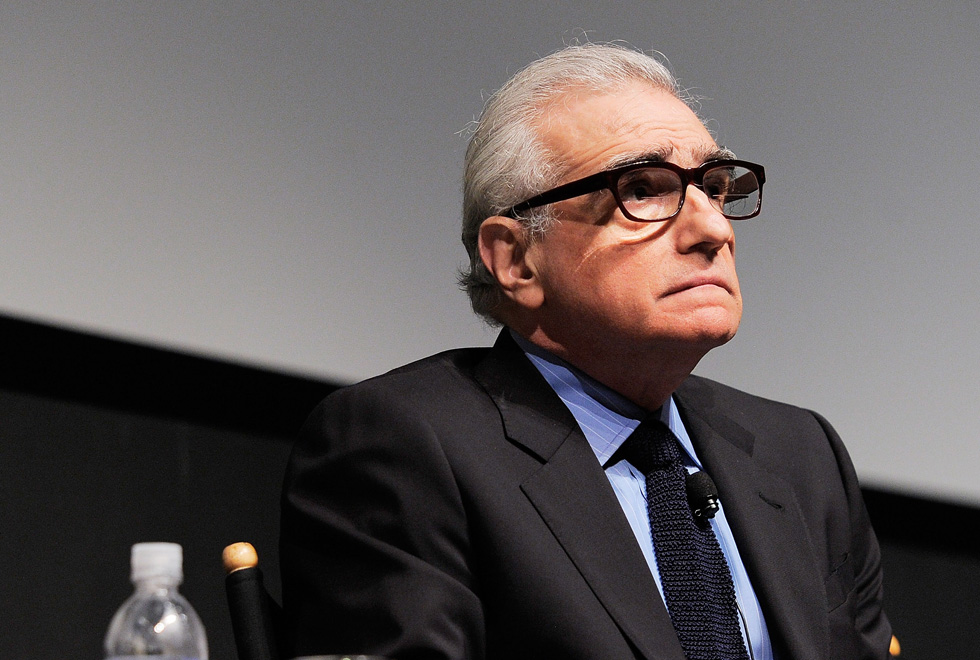Il regista Martin Scorsese (68) parla sul palco del "Tribeca Talks: Directors Series" (un ciclo di conferenze legate al Tribeca Film Festival, tenute da registi) a New York (Jemal Countess/Getty Images)