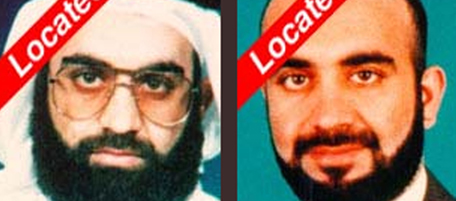 UNDATED: These undated Federal Bureau of Investigation (FBI) handout photos of suspected al Qaeda commander Khalid Sheikh Mohammed were marked with the word "Located" after Mohammed's arrest March 1, 2003 in Pakistan. According to news reports, Mohammed is suspected of being the chief planner of the September 11, 2001 terrorist attacks. (Photo by FBI/Getty Images)