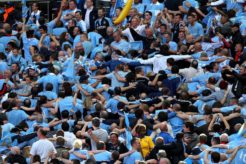 I tifosi del Manchester City. (Alex Livesey/Getty Images)