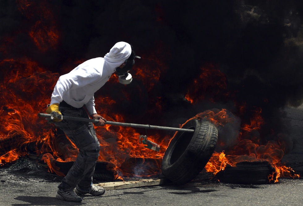 Il checkpoint di Qalandia, tra Gerusalemme e Ramallah. (ABBAS MOMANI/AFP/Getty Images)