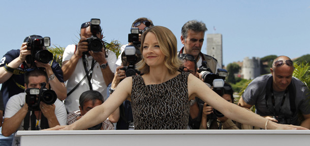US director and actress Jodie Foster poses during the photocall of "The Beaver" presented out of competiton at the 64th Cannes Film Festival on May 17, 2011 in Cannes. AFP PHOTO / FRANCOIS GUILLOT (Photo credit should read FRANCOIS GUILLOT/AFP/Getty Images)