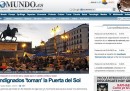 La notte di Puerta del Sol sui siti spagnoli