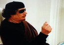 Le immagini di Gheddafi sulla tv libica