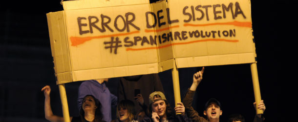 "Cristina di Burgos", la prima eroina dei manifestanti spagnoli