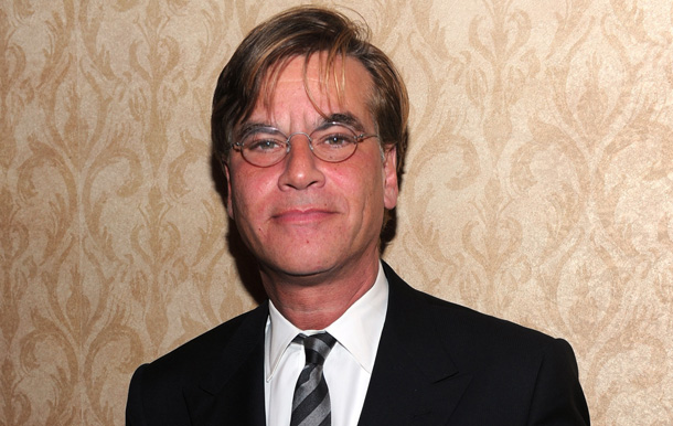 CENTURY CITY, CA - JANUARY 15: Screenwriter Aaron Sorkin poses with Best Screenplay award for "The Social Network" during at the 36th Annual Los Angeles Film Critics Association Awards at the InterContinental Hotel on January 15, 2011 in Century City, California. (Photo by Alberto E. Rodriguez/Getty Images) *** Local Caption *** Aaron Sorkin