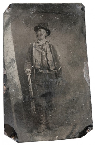 L'unica foto di Billy the Kid, qualche anno fa valeva $ 400.000 (per il Billy vero Garrett ne incassò molti meno).