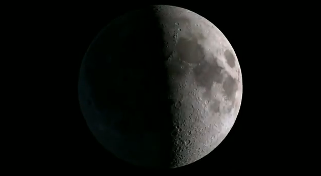 Un anno della Luna in due minuti