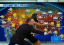 Tom Hanks balla il «mambo del meteo» sul canale in spagnolo Univision