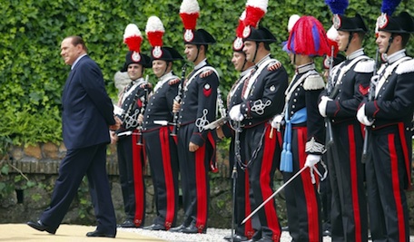 Foto Mauro Scrobogna /LaPresse
13-06-2011 Roma
Politica
Villa Madama - vertice Italia Israele
Nella foto: Silvio Berlusconi
Photo Mauro Scrobogna /LaPresse
13-06-2011 Roma
Politics
Villa Madama - Italy Israel summit
In the picture: Silvio Berlusconi