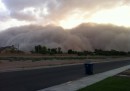La tempesta di sabbia in Arizona