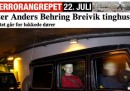 Breivik accusato di terrorismo