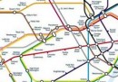 La nuova mappa della metropolitana di Londra