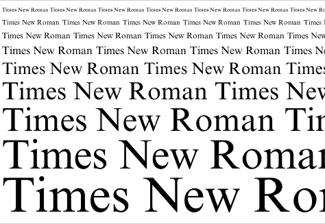 La complicata storia del Times New Roman