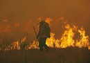 Le foto degli incendi in Texas