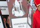 Le manifestazioni contro il Papa in Germania