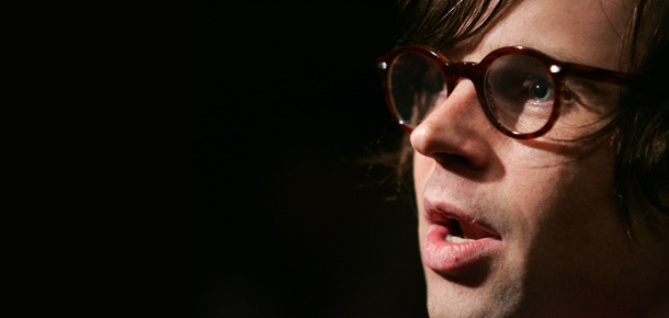 NEW YORK &#8211; FEBRUARY 05: Musician Ryan Adams poses backstage at the G Star Fall 2008 fashion show during Mercedes-Benz Fashion Week Fall 2008 at Gotham Hall on February 5, 2008 in New York City. (Photo by Bryan Bedder/Getty Images for IMG)
