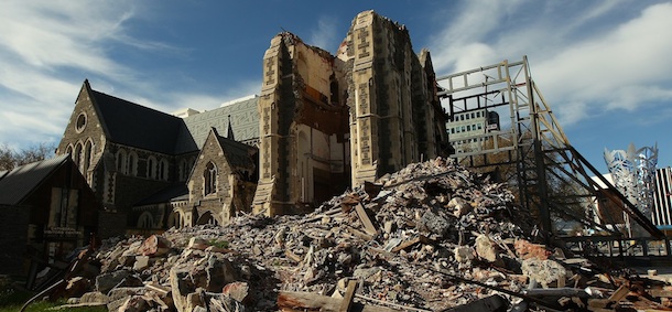 XXXXX on September 28, 2011 in Christchurch, New Zealand. On February 22 this year a 6.3 magnitude earthquake struck the city of Christchurch. The quake took hundreds of lives, and seven months on, the community continues to rebuild.
