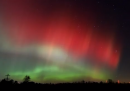 Aurora boreale rossa, in Michigan