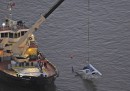 Un elicottero è precipitato nell'East River a New York