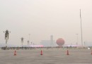 Le foto della nebbia a Pechino