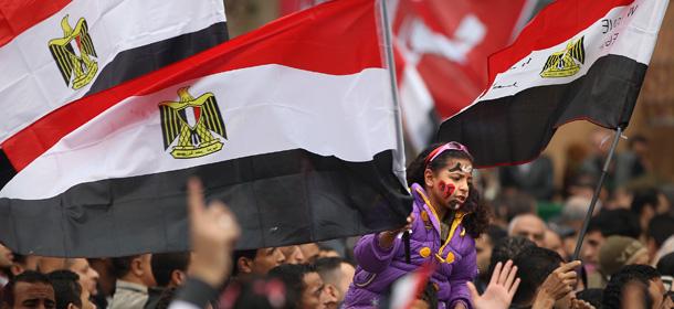 Piazza Tahrir alla vigilia delle elezioni (Photo by Peter Macdiarmid/Getty Images)
