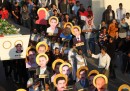 La marcia dei copti in Piazza Tahrir