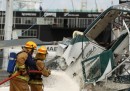 Il video dell'incidente dell'elicottero a Auckland