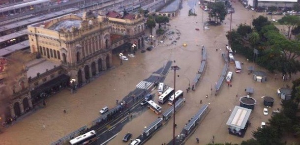 Alluvione 4 novembre 2011 (LaPresse)
