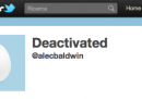Alec Baldwin ha lasciato Twitter