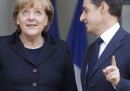 L'incontro tra Merkel e Sarkozy