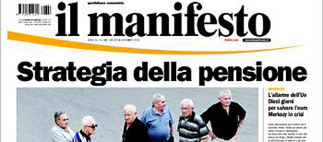 Le prime pagine di giovedì 1 dicembre 2011