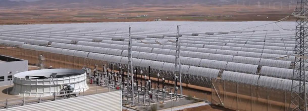 Le centrali solari nel Sahara
