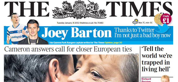 I giornali inglesi di martedì 31 gennaio