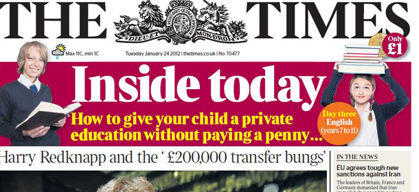I giornali inglesi di martedì 24 gennaio