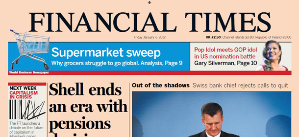 I giornali inglesi di venerdì 6 gennaio