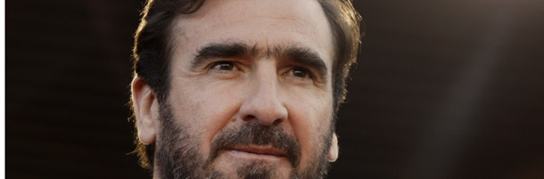 FILE - This May 18, 2009, file photo shows French actor and former soccer player Eric Cantona arriving on the red carpet for the screening of the film 'Looking for Eric', during the 62nd International film festival in Cannes, southern France. The New York Cosmos have hired former Manchester United and France forward Eric Cantona as director of soccer as part of the team's revival. (AP Photo/Joel Ryan, File)
