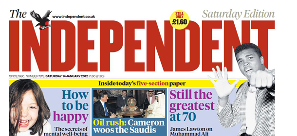 I giornali inglesi di sabato 14 gennaio