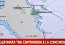 L'audio della prima comunicazione tra la Capitaneria di Porto e la Costa Concordia