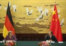 Le foto di Angela Merkel in Cina
